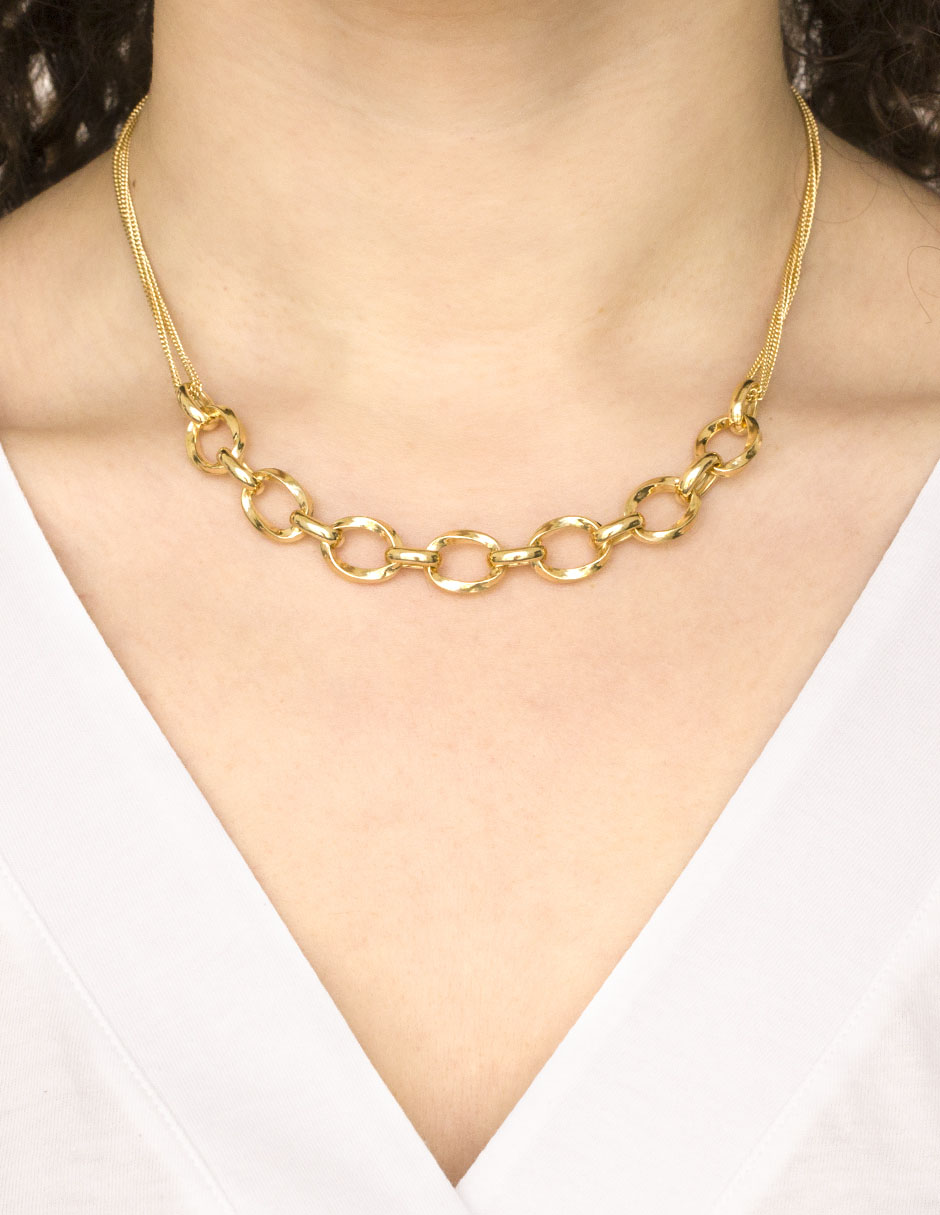 Collar de eslabones de plata P 925 3