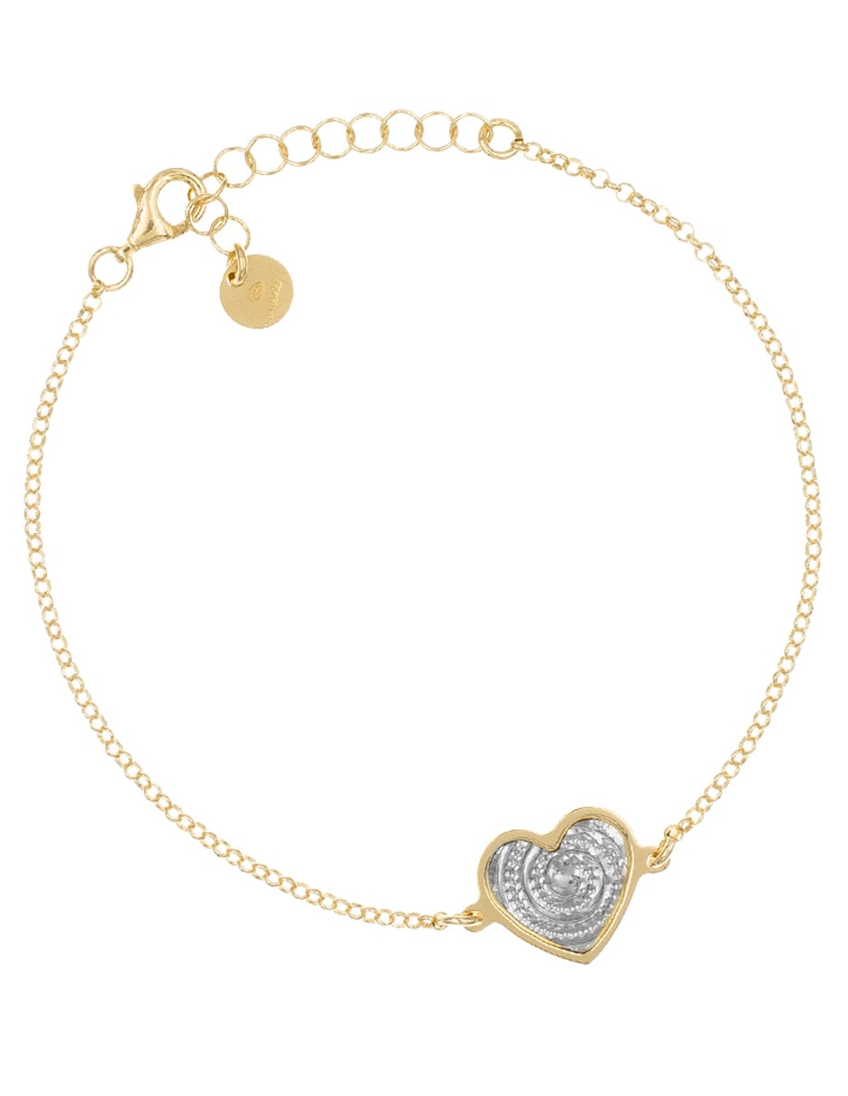 Pulsera de plata P 925 con acabado brillante