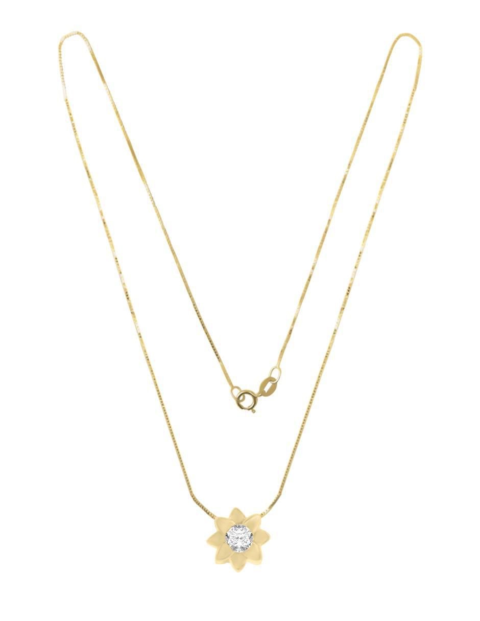 Colgante Y Dije de estrella grazia de oro 14 K 2