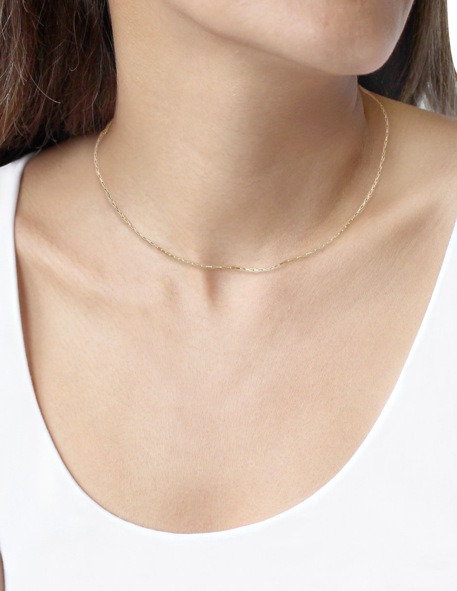 Collar de oro 14 K 5