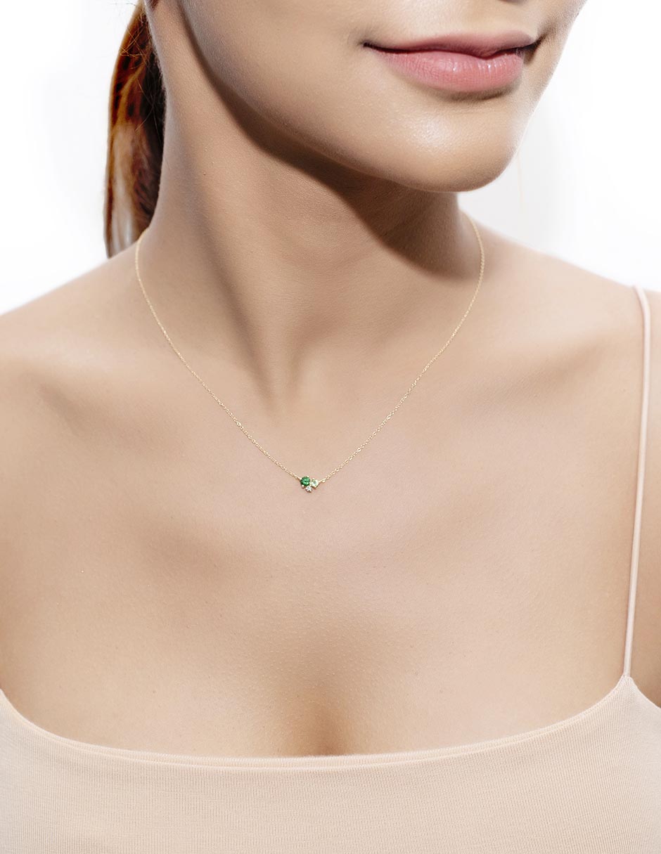 Collar de oro 14 K 3