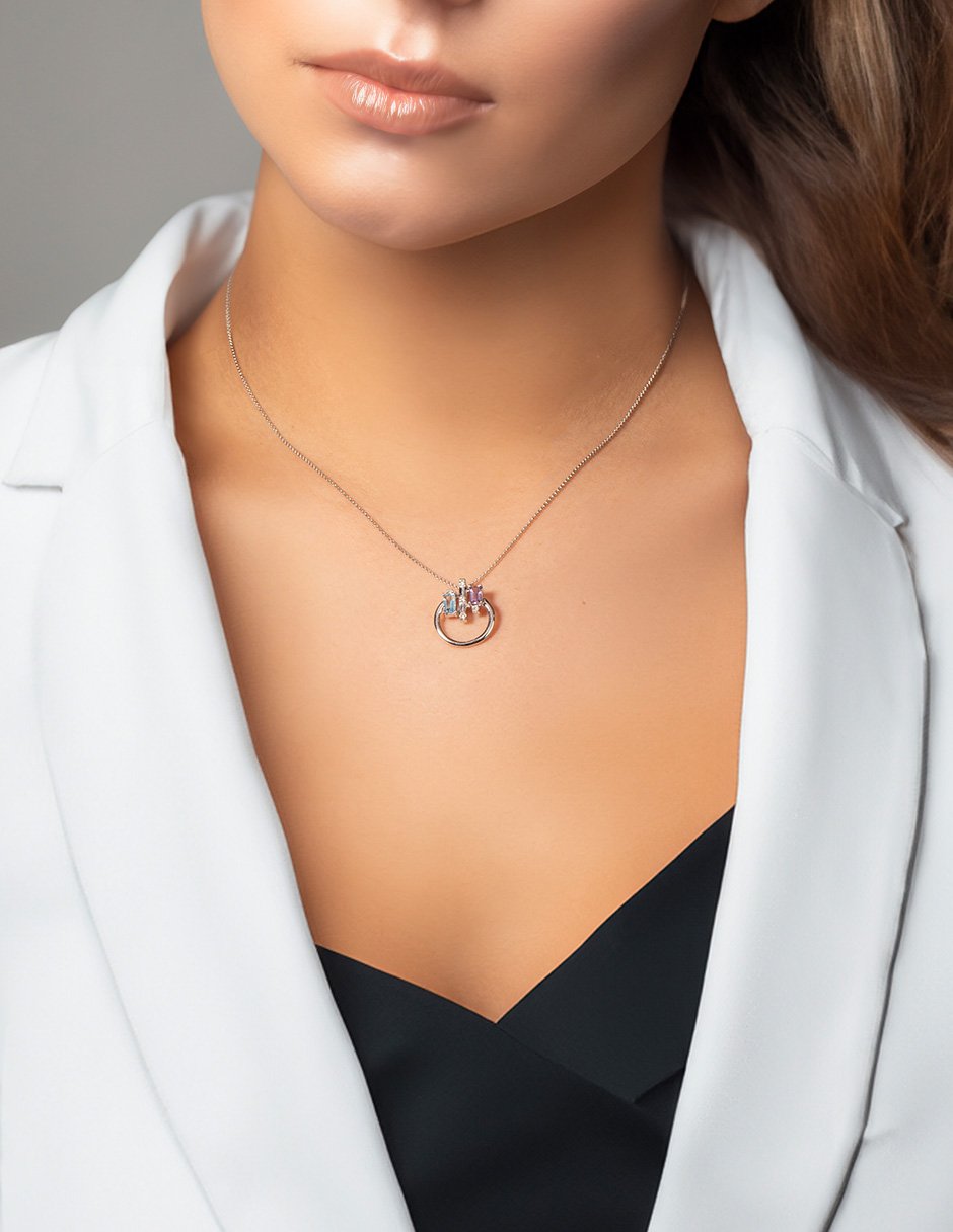 Dije circular de oro 14 K 3