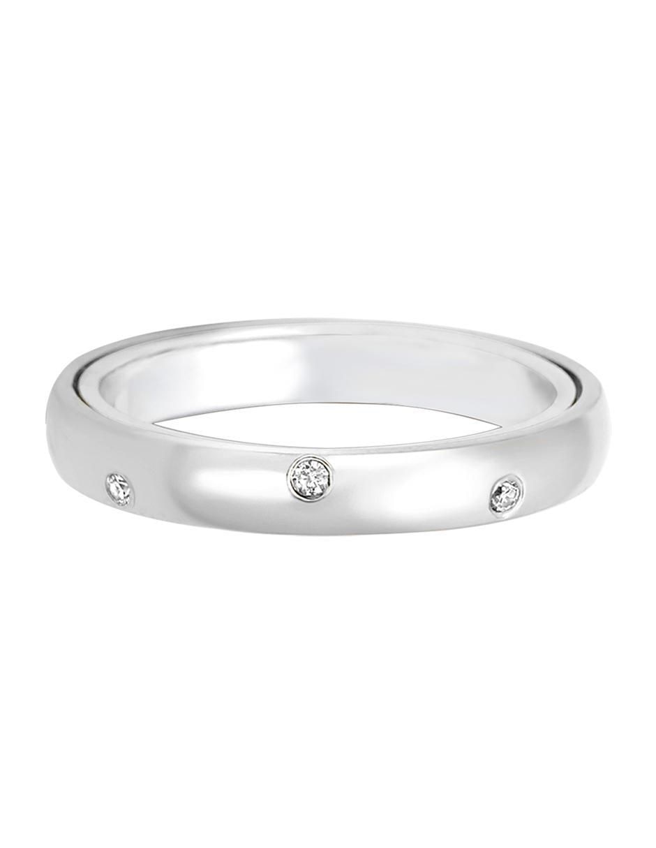 Argolla de oro 14 k Sem diamante