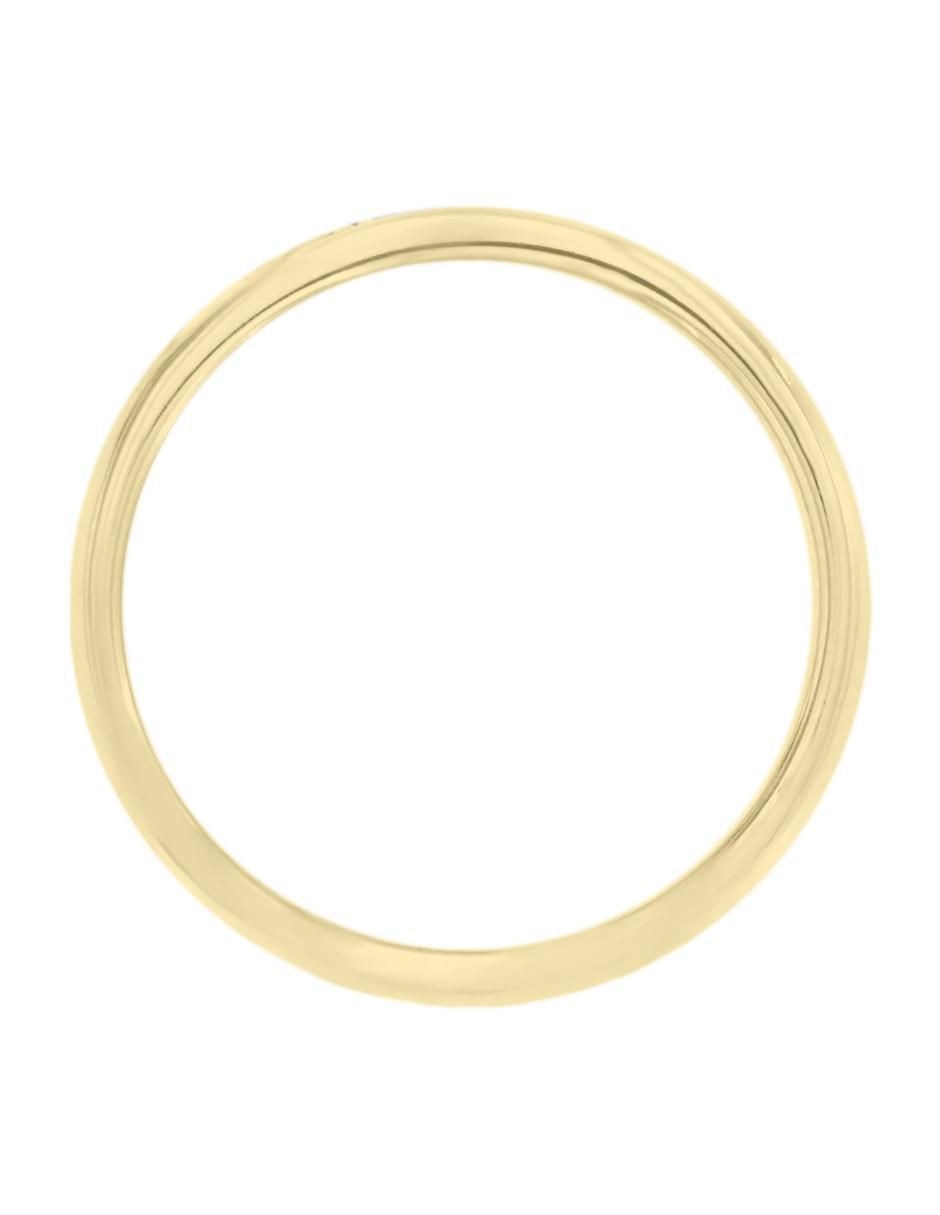 Argolla "de" oro 14 k klamore diamante