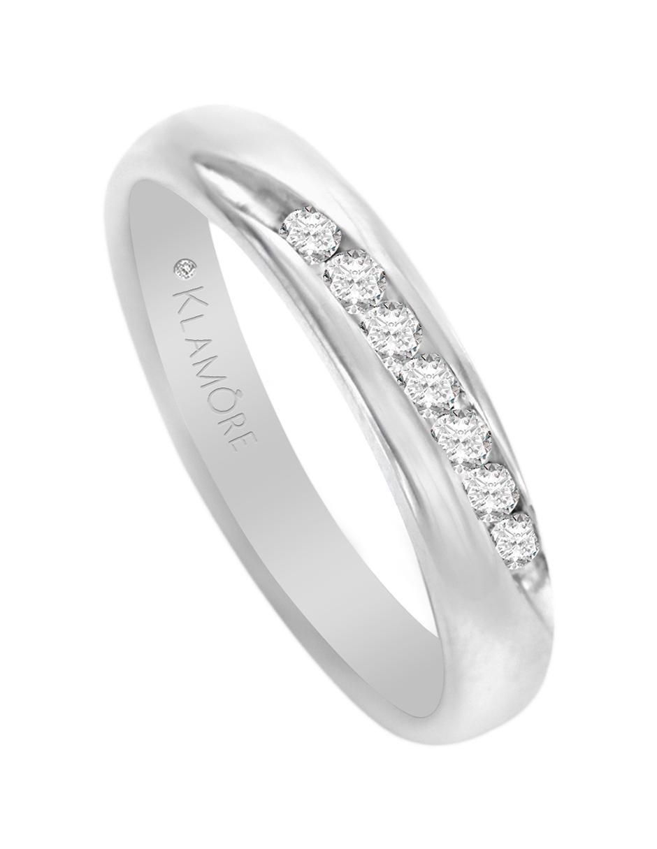 Argolla de oro 14 k Inna diamante 4