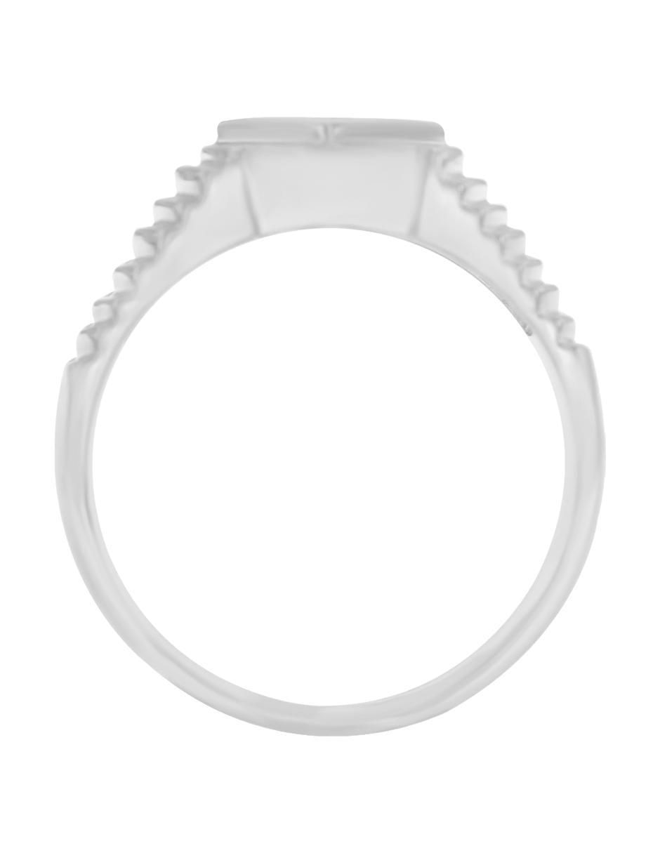 Anillo Ricker 14 k de oro diamante brillante 2