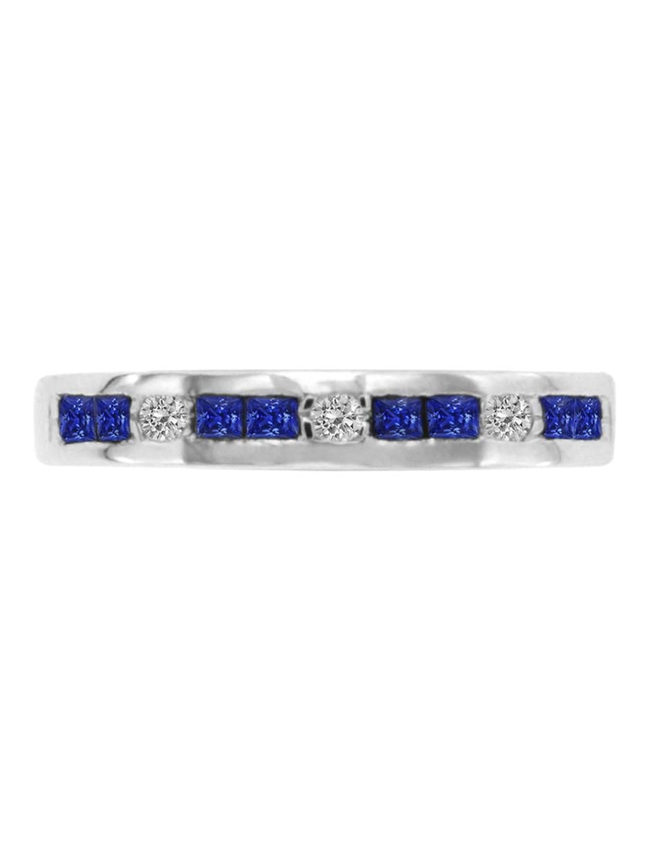 Churumbela de oro 14 k Mare zafiro y diamante