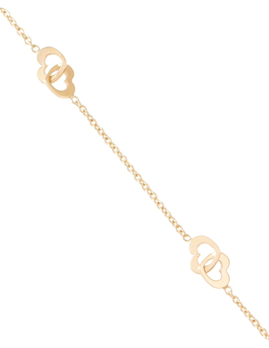Pulsera de oro 14 K con acabado pulido 2