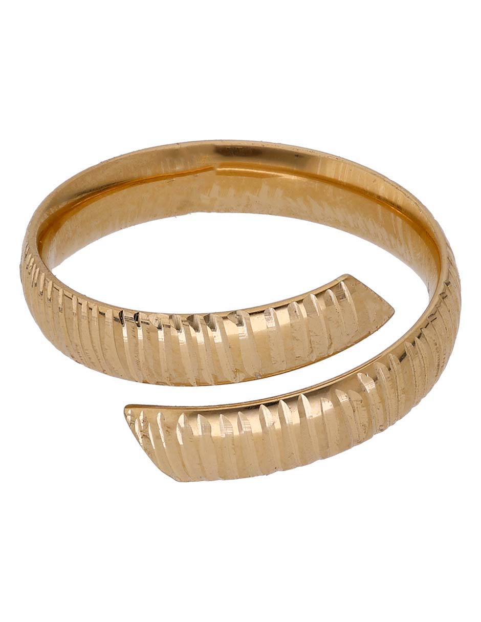 Anillo 14 k de oro brillante Anillo 14 k de oro brillante