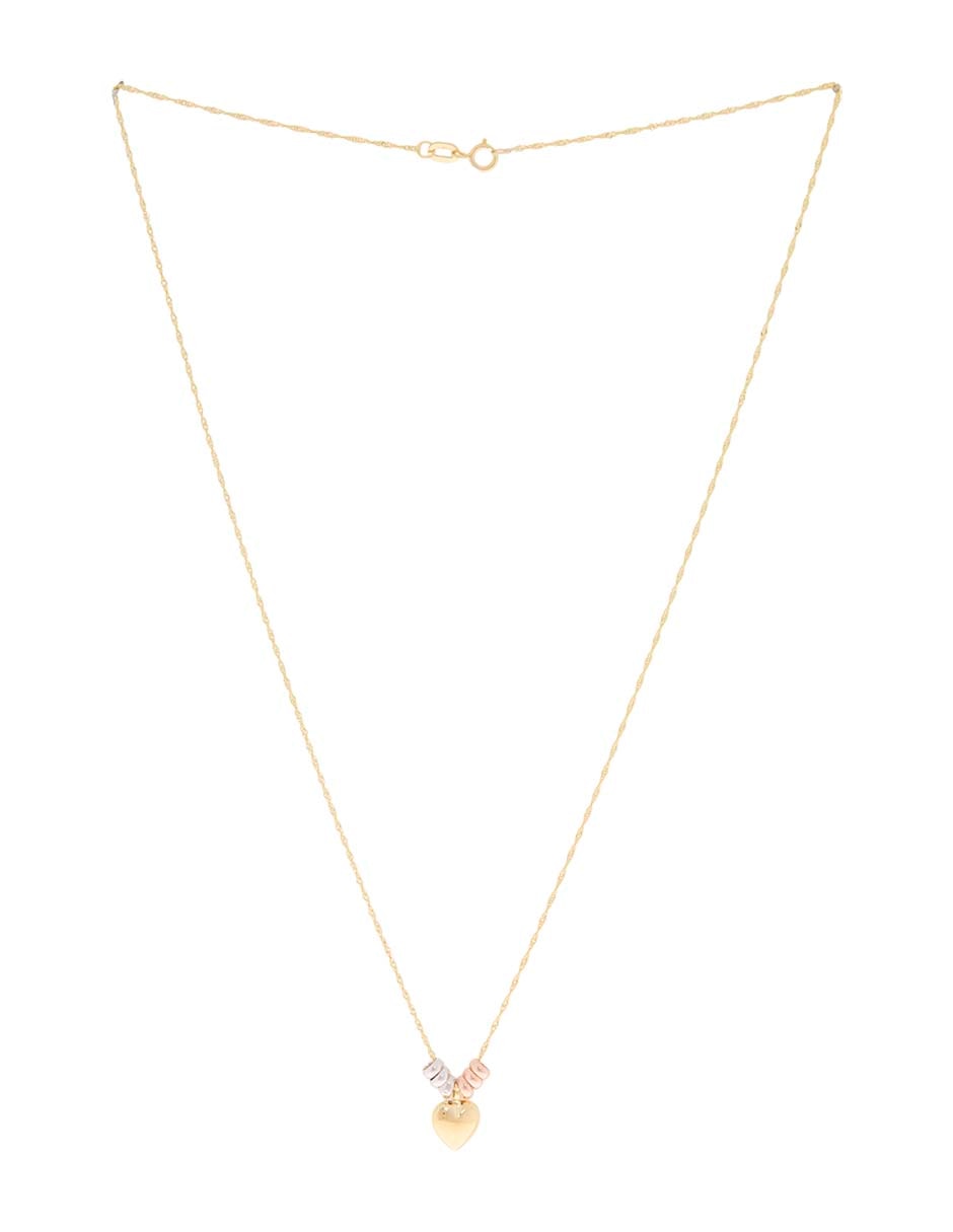 Collar con dije ra's al ghul de oro 14 K 2