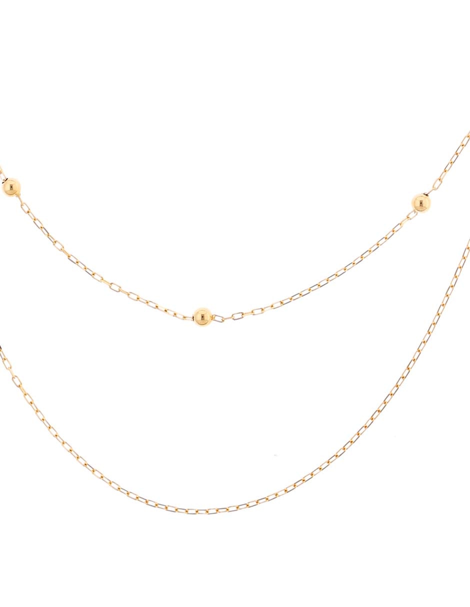 Collar Necklace de oro 14 K Collar Necklace de oro 14 K