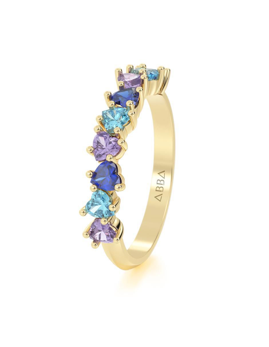 Churumbela "de" oro 14 k abba joyas sin familia zirconia