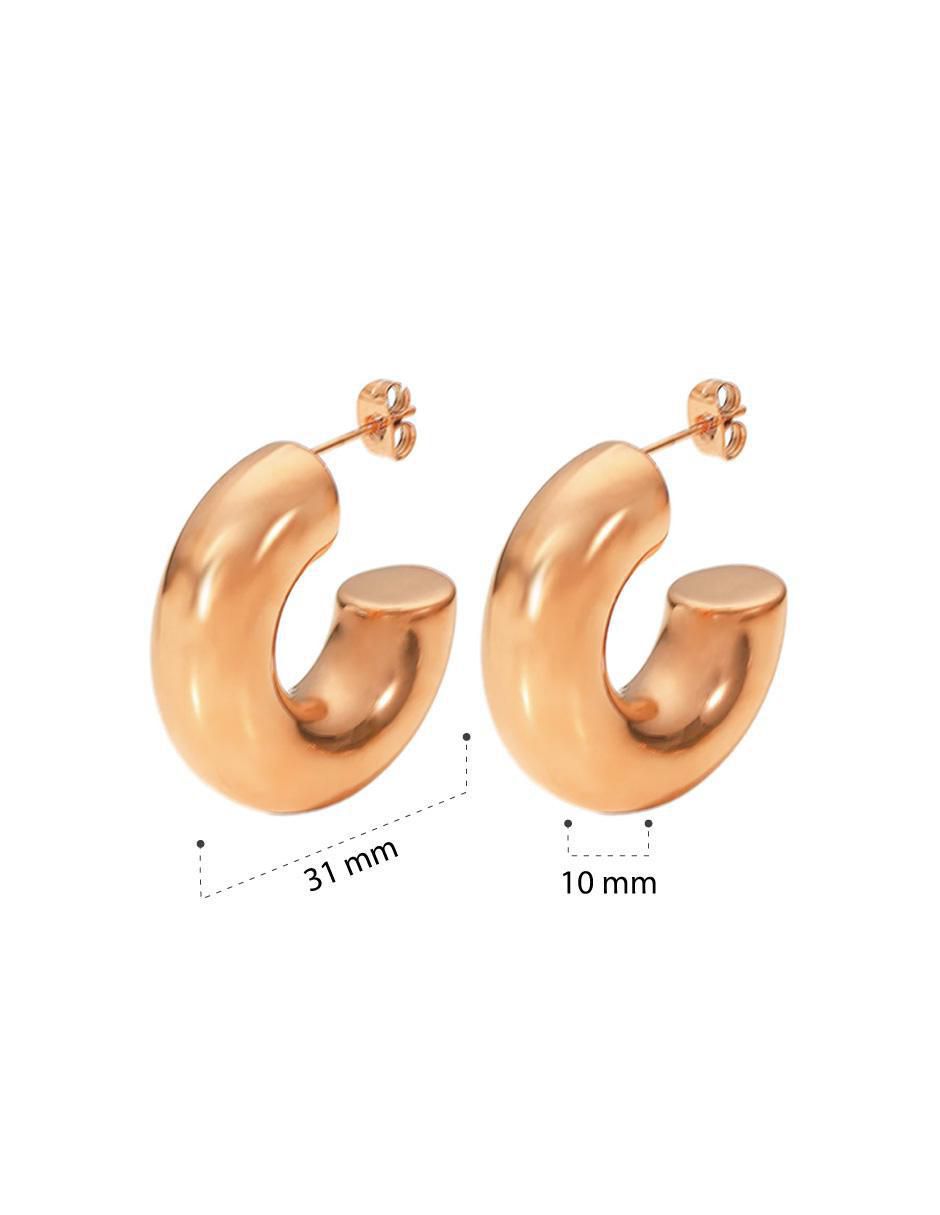 Aretes con acabado lustre 4