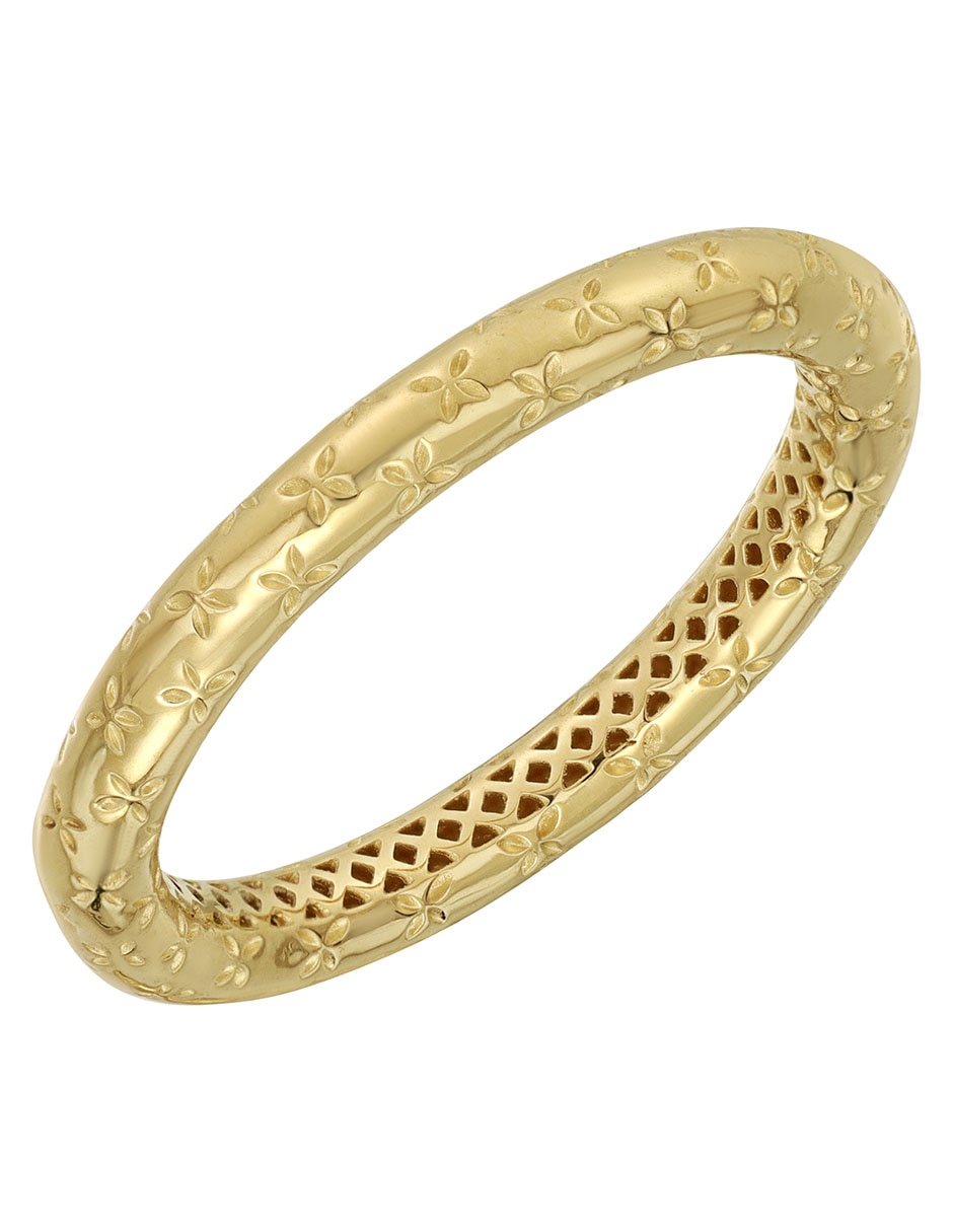 Anillo 14 k de oro troquelado
