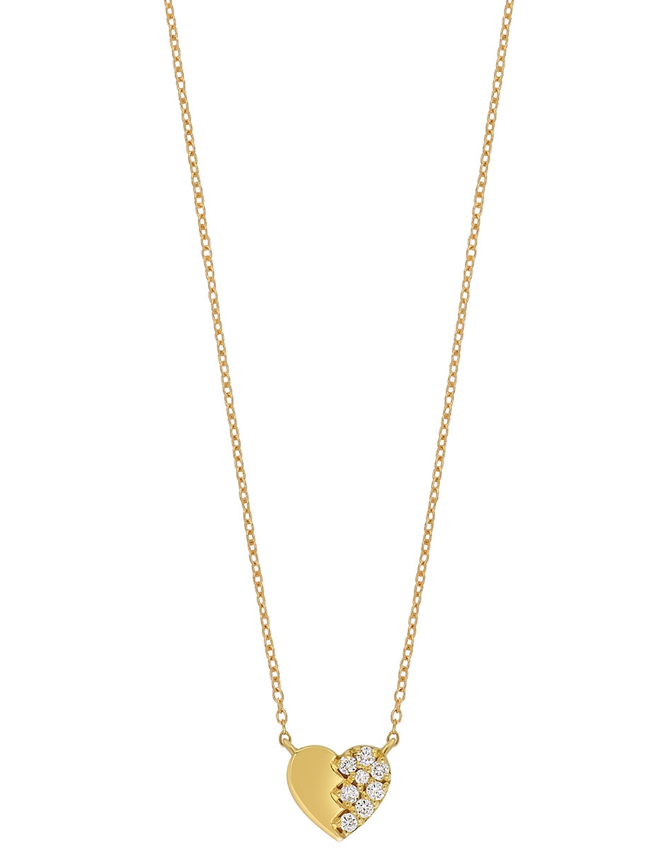 Collar de corazón Icon de oro 18 K