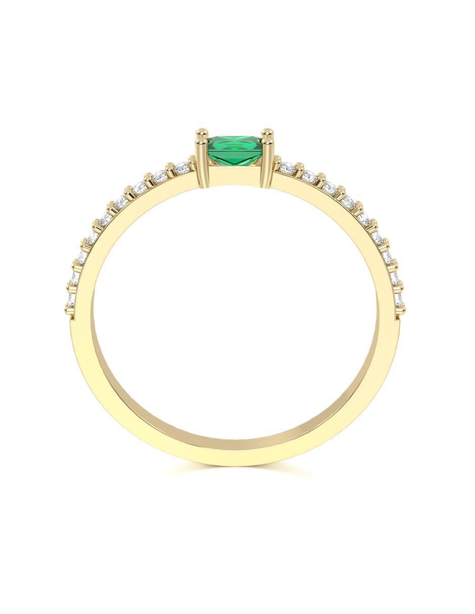 Anillo "de (si aplica)" ninguna abba joyas sin familia no aplica 10 k "de" oro zirconia brillante