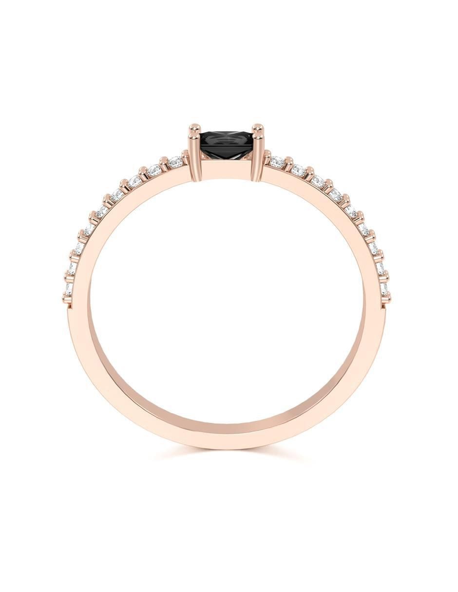 Anillo de compromiso de oro 10 k 2