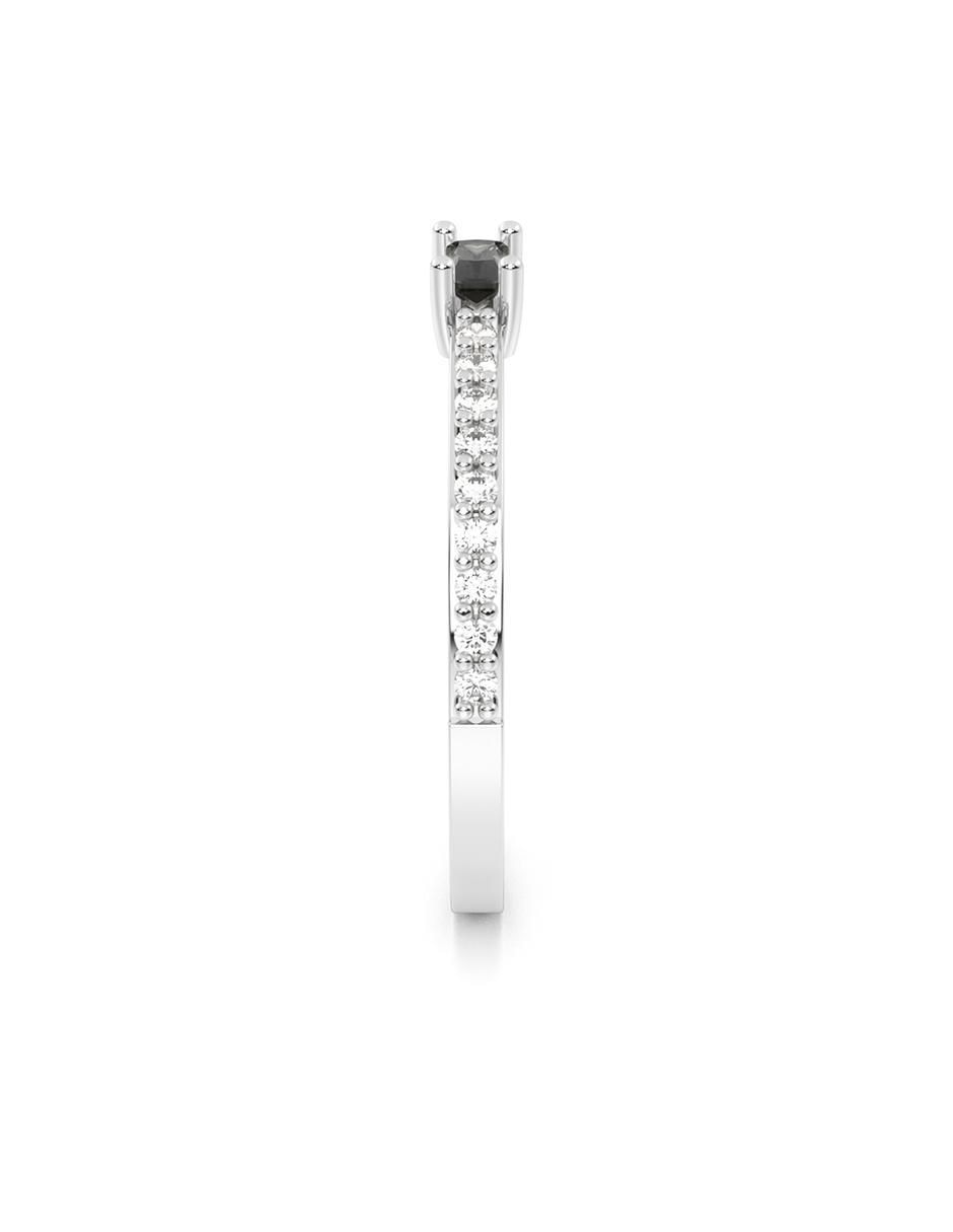 Anillo de compromiso de oro 14 k 3