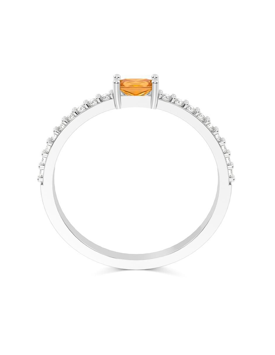 Anillo de compromiso de oro 10 k 2