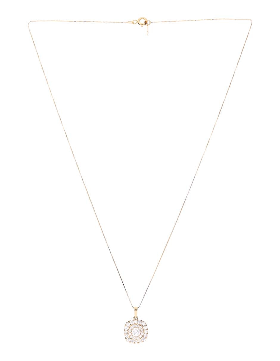 Collar con dije de oro 14 K 2