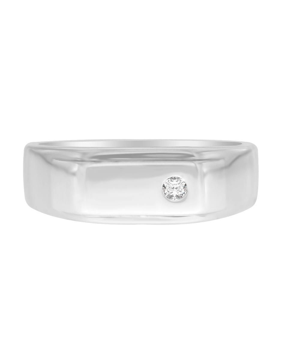 Anillo Joaquin 14 k de oro diamante brillante Anillo Joaquin 14 k de oro diamante brillante