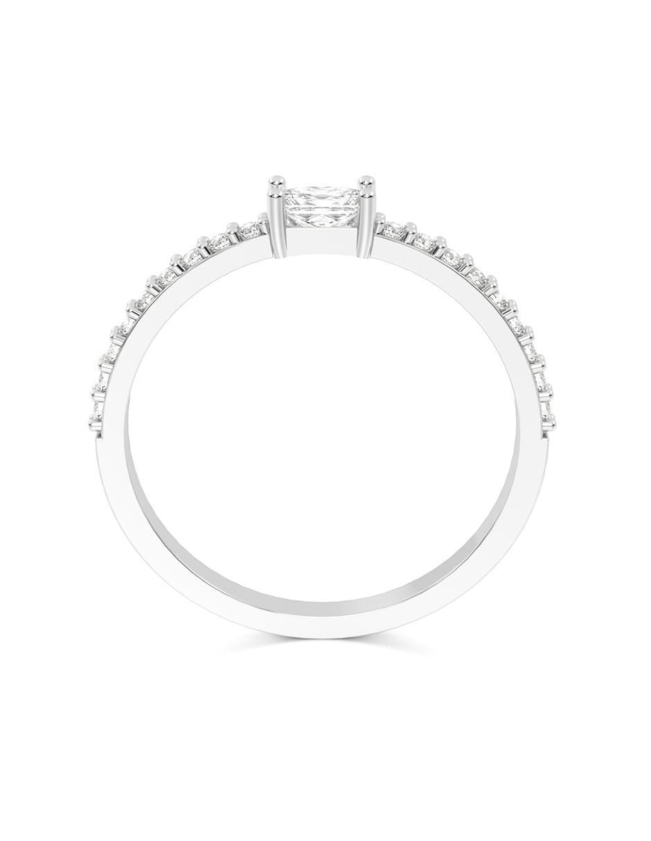 Anillo de compromiso de oro 14 k 2