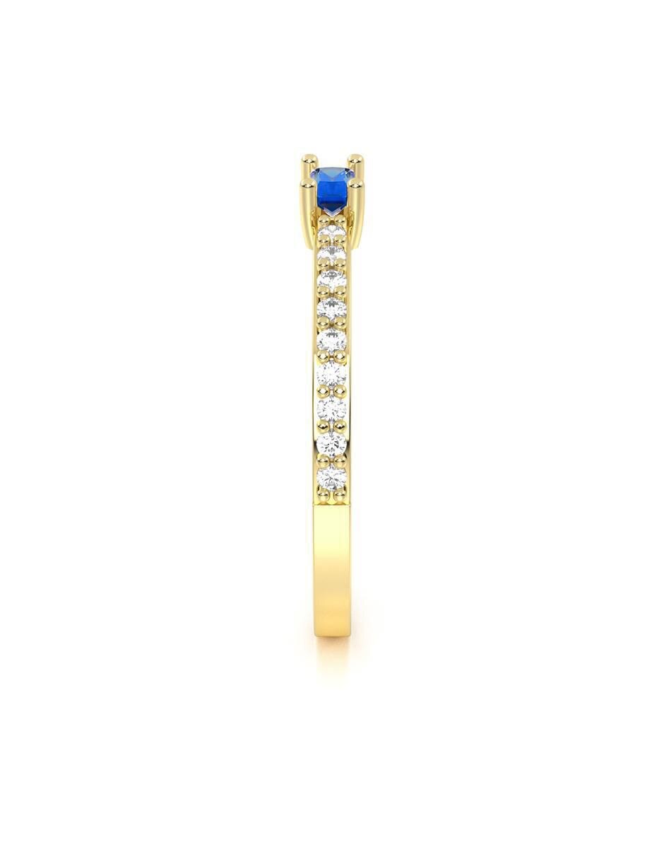Anillo "de (si aplica)" ninguna abba joyas sin familia sin temática 10 k "de" oro zirconia