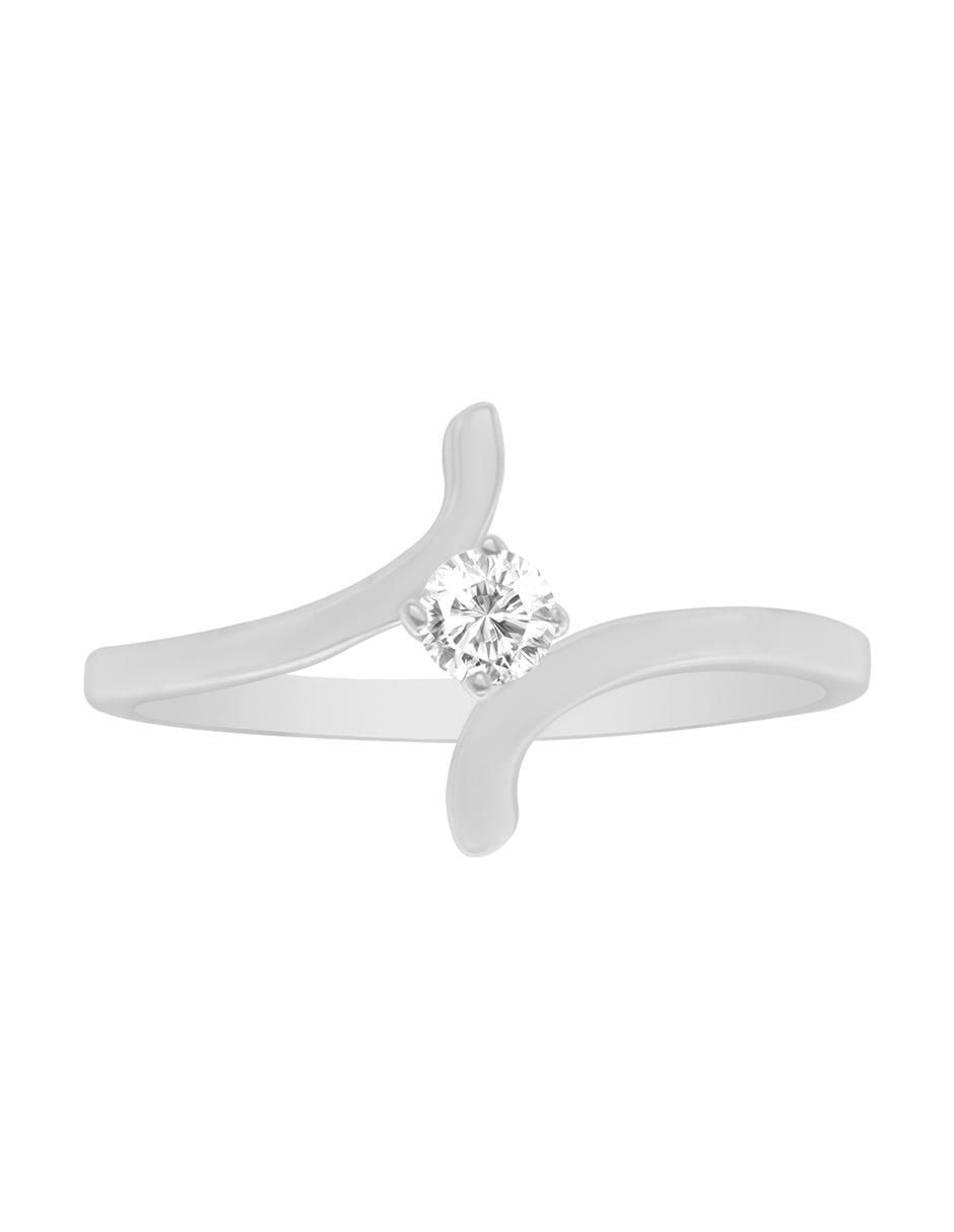 Solitario de oro 14 k Kaia diamante Solitario de oro 14 k Kaia diamante