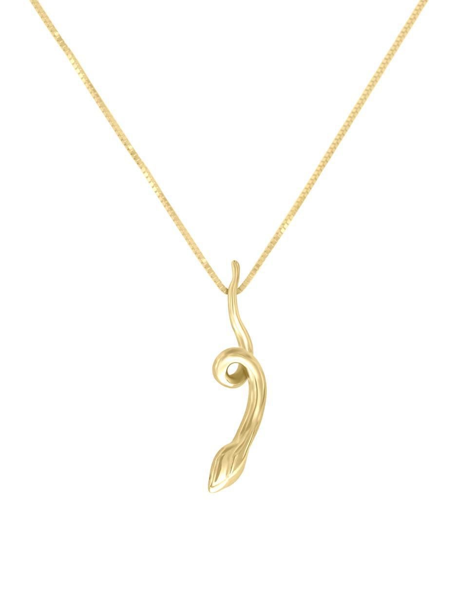 Colgante Y Dije de víbora parsel de oro 14 K
