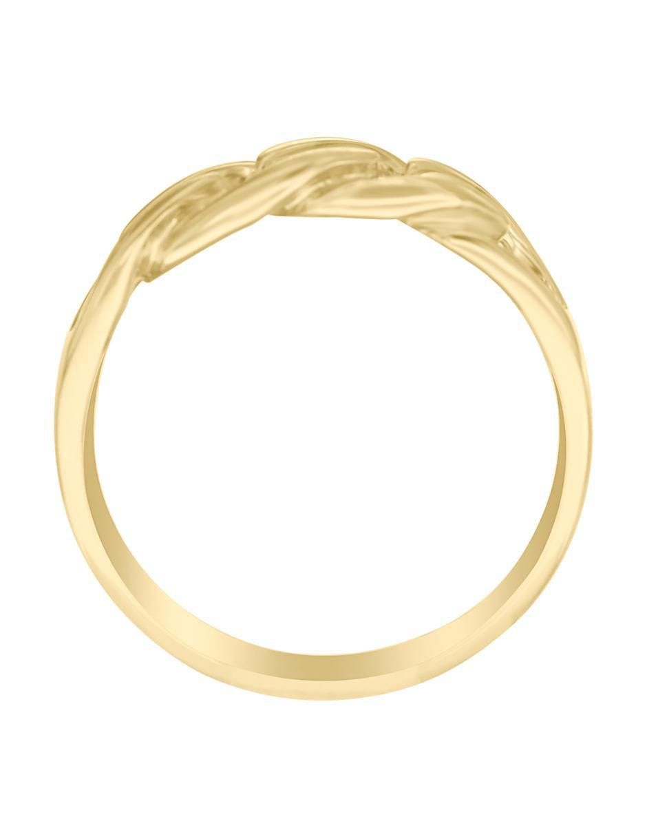 Anillo Joe 14 k de oro brillante 2