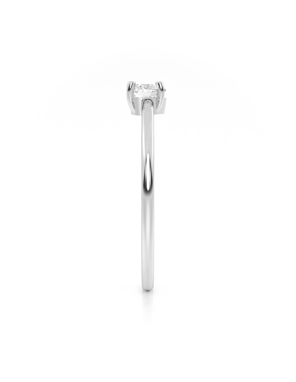Anillo de compromiso de oro 14 k 3