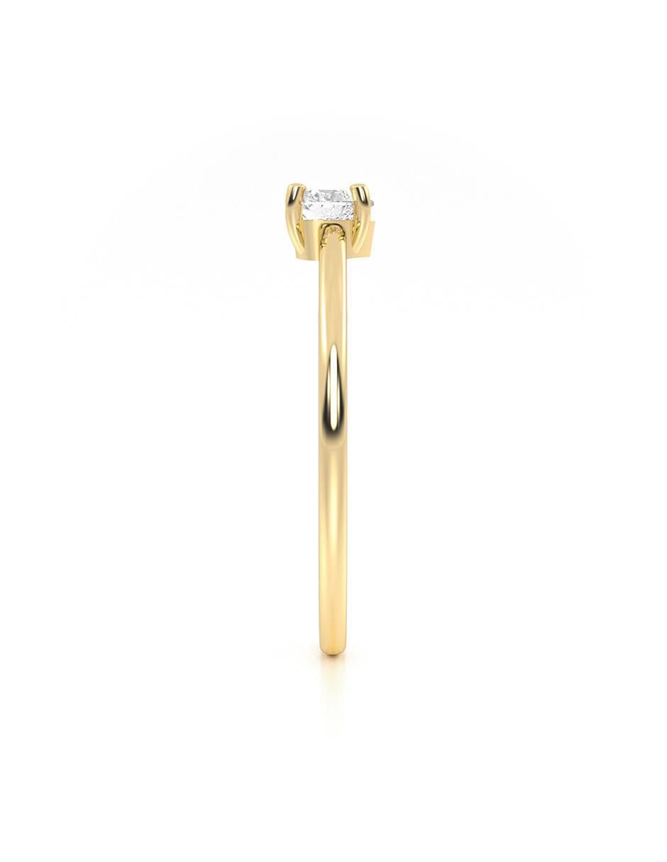 Anillo "de (si aplica)" ninguna abba joyas sin familia sin temática 10 k "de" oro zirconia