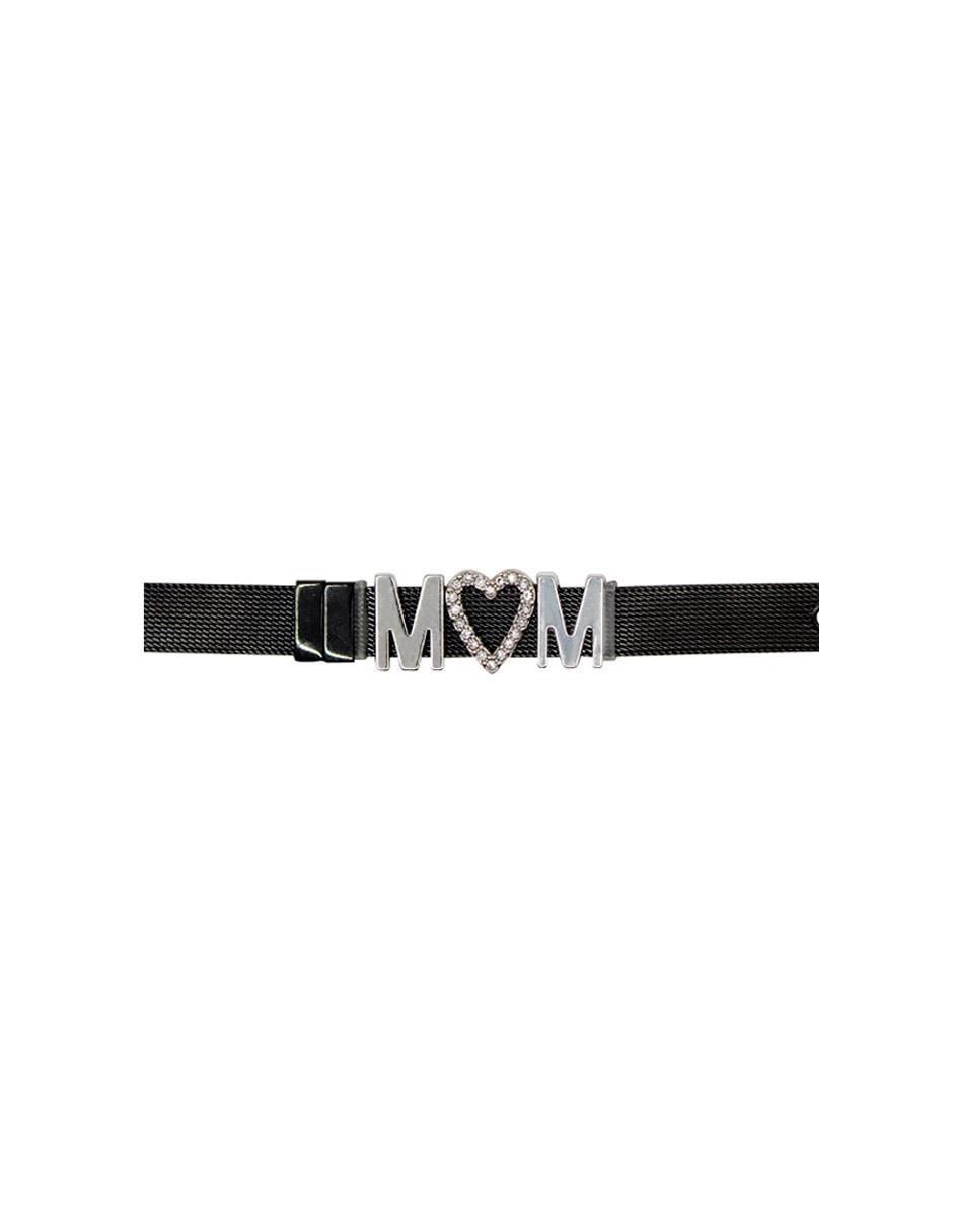 Pulsera clepsidra "de" acero inoxidable sin kilataje ninguno "con acabado" lustre