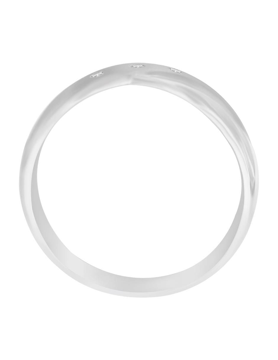 Argolla de oro 14 k Kiev diamante 2