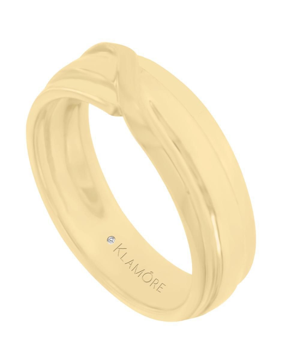 Argolla de oro 14 k Elden 3
