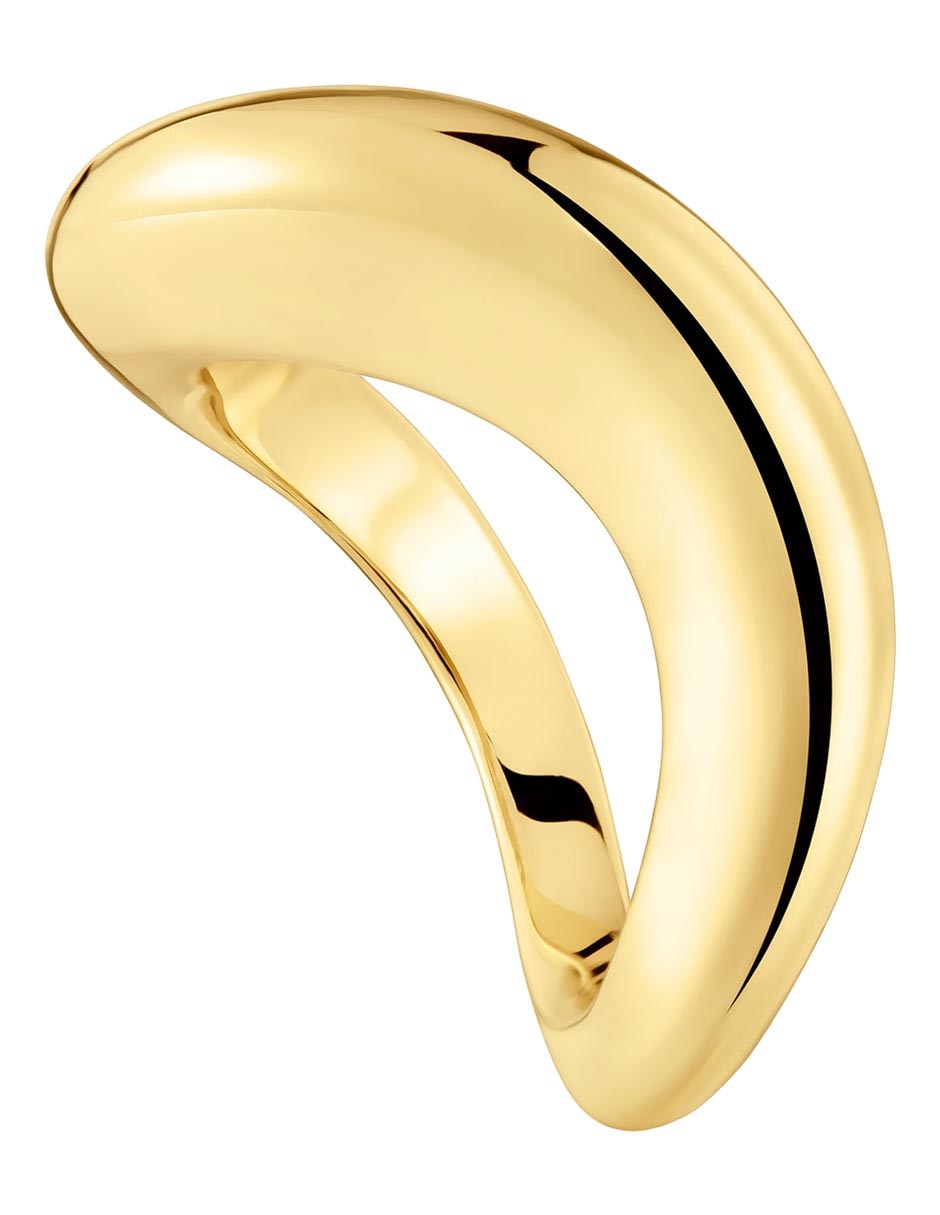 Anillo Galia Basics de plata P 925 con acabado baño de oro 2