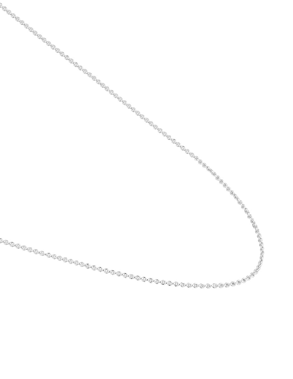Collar de eslabones de oro blanco 18 K 2