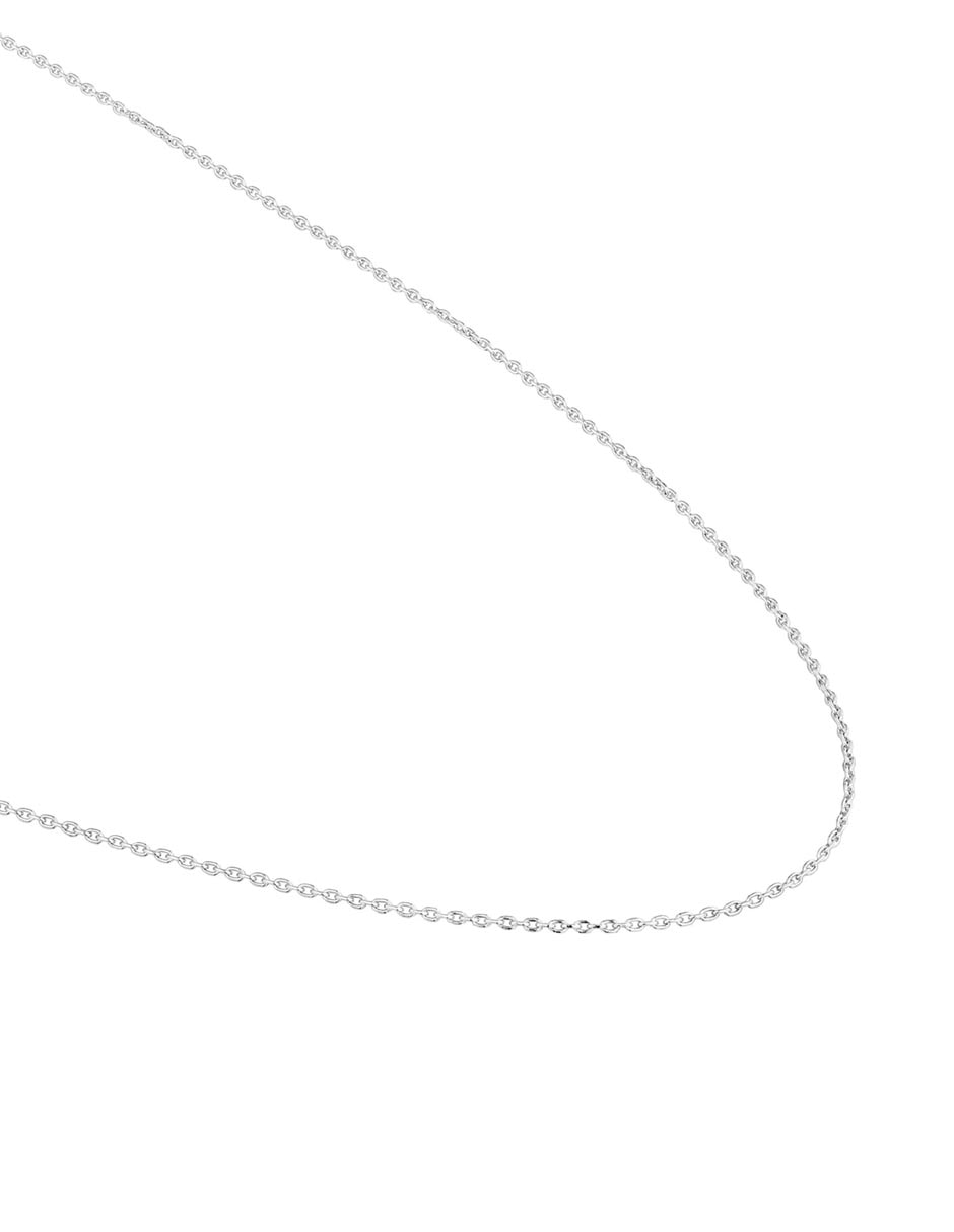 Collar de eslabones de oro blanco 18 K 2