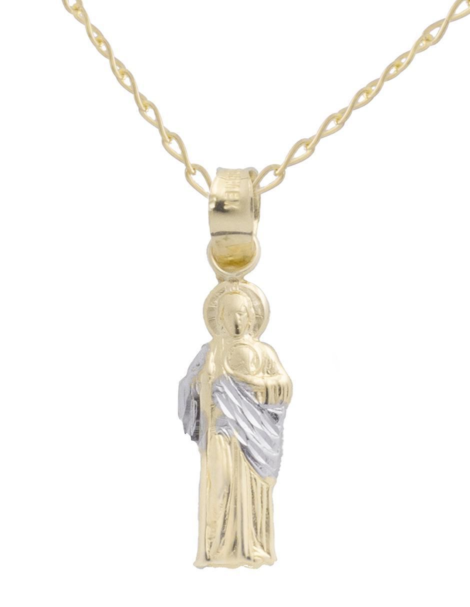 Collar san judas tadeo de oro 10 K Collar san judas tadeo de oro 10 K