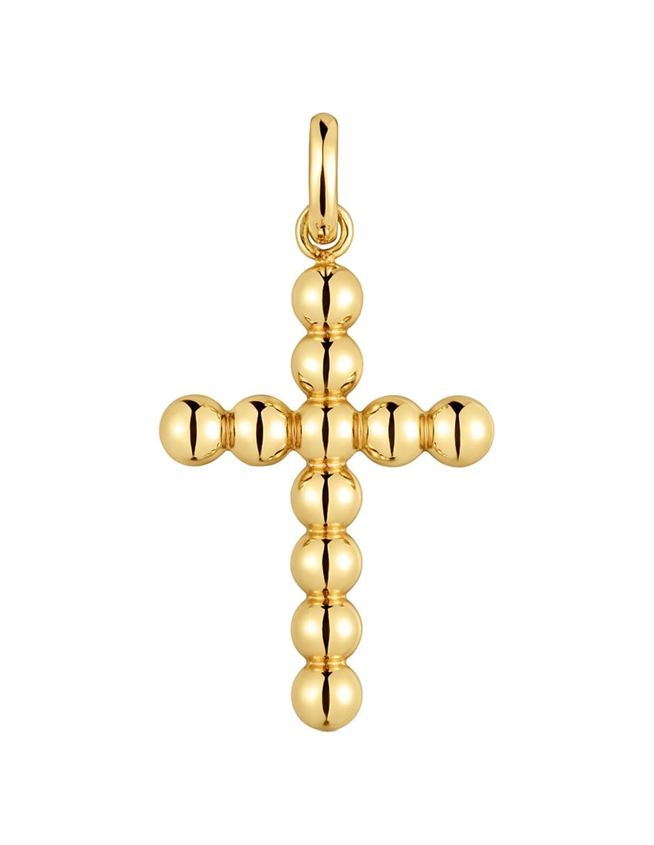 Dije de cruz Tous Basics de oro amarillo 18 K Liverpool