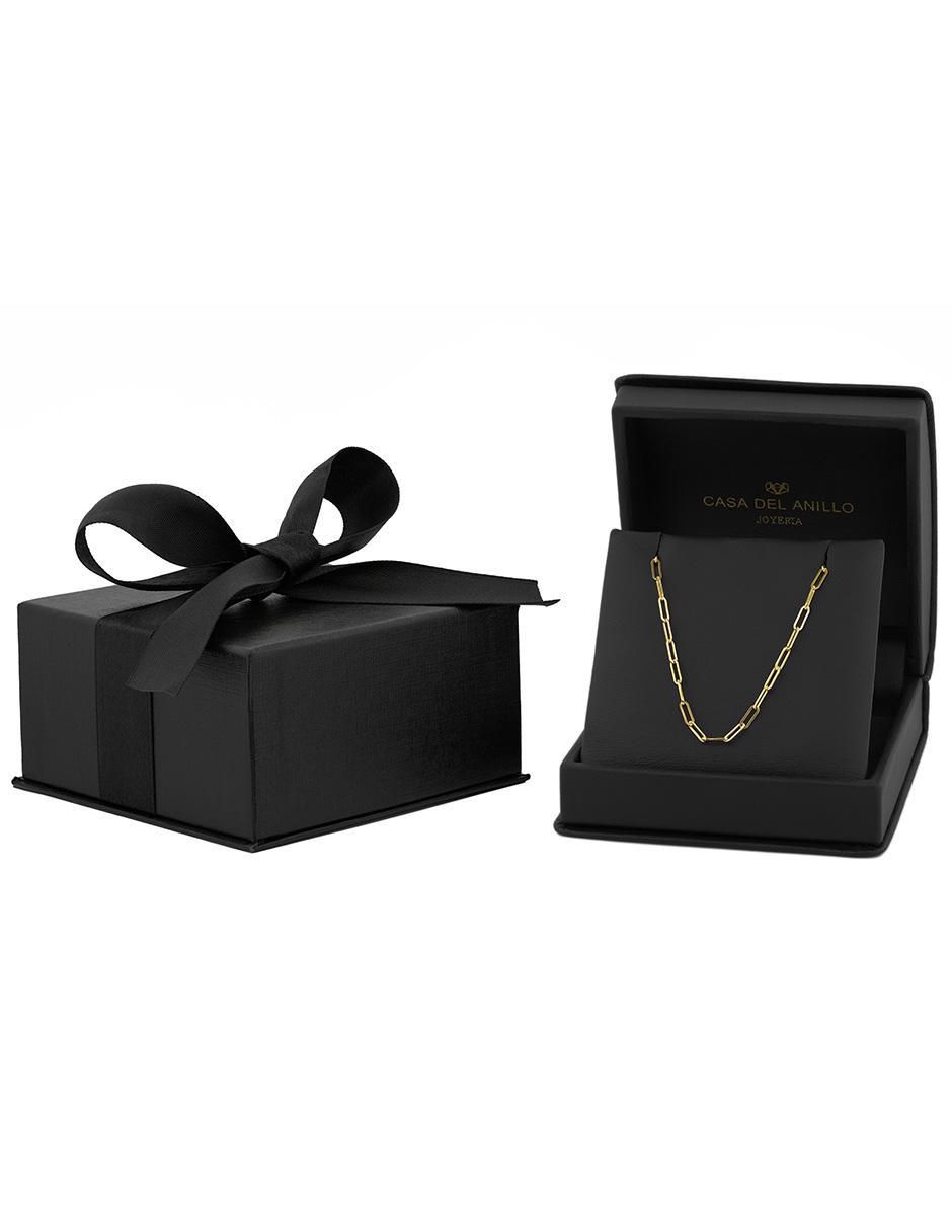 Pulsera de oro 10 k con acabado liso 3