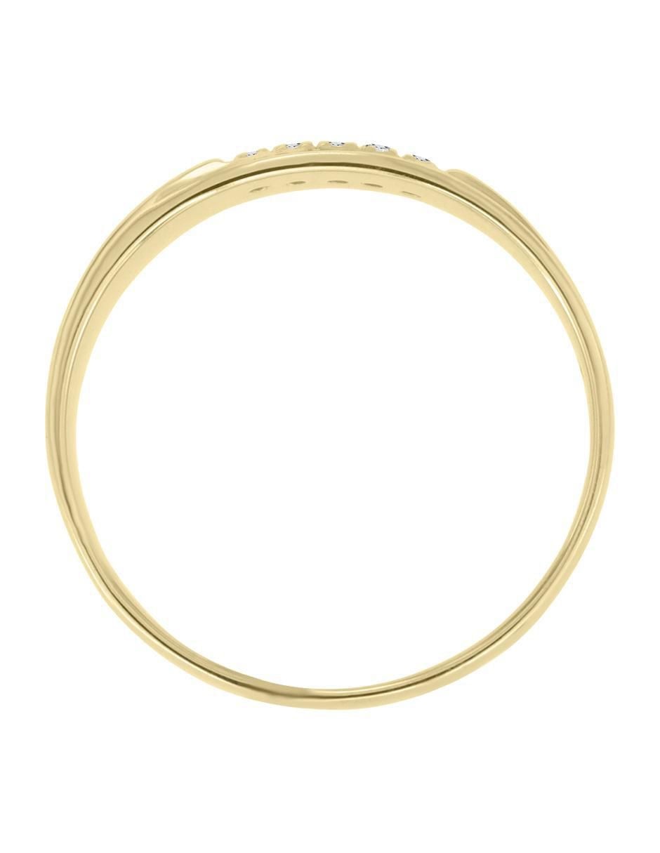 Argolla "de" oro 14 k klamore diamante