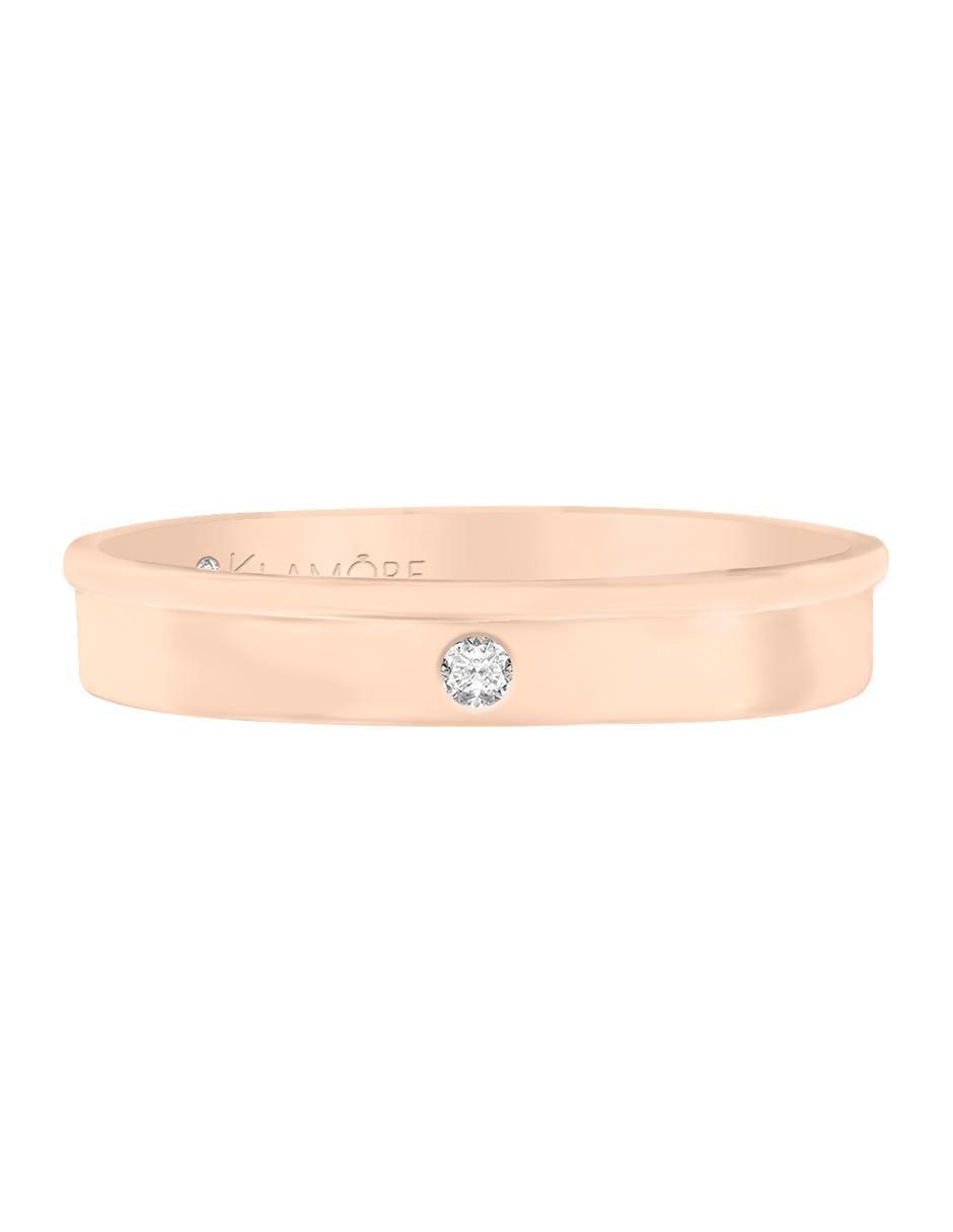 Argolla de oro 14 k Cherise diamante Argolla de oro 14 k Cherise diamante