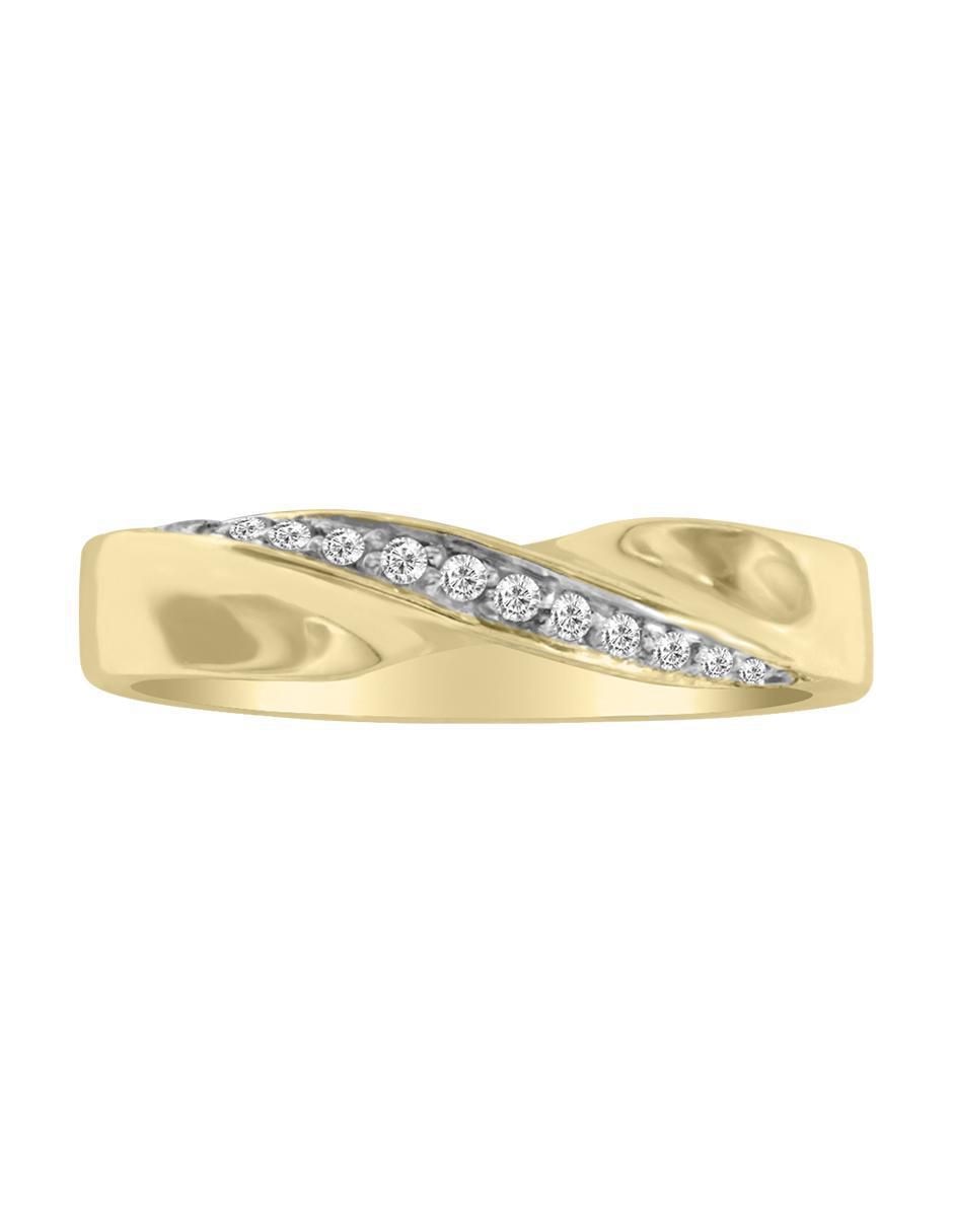 Argolla de oro 14 k Arden diamante