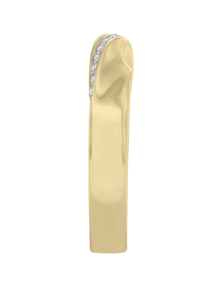 Argolla "de" oro 14 k klamore diamante