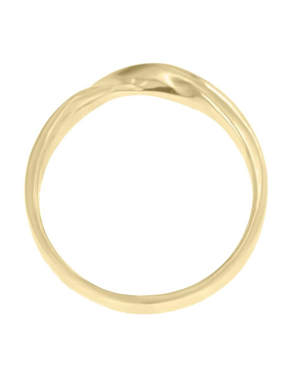 Argolla "de" oro 14 k klamore sin gema
