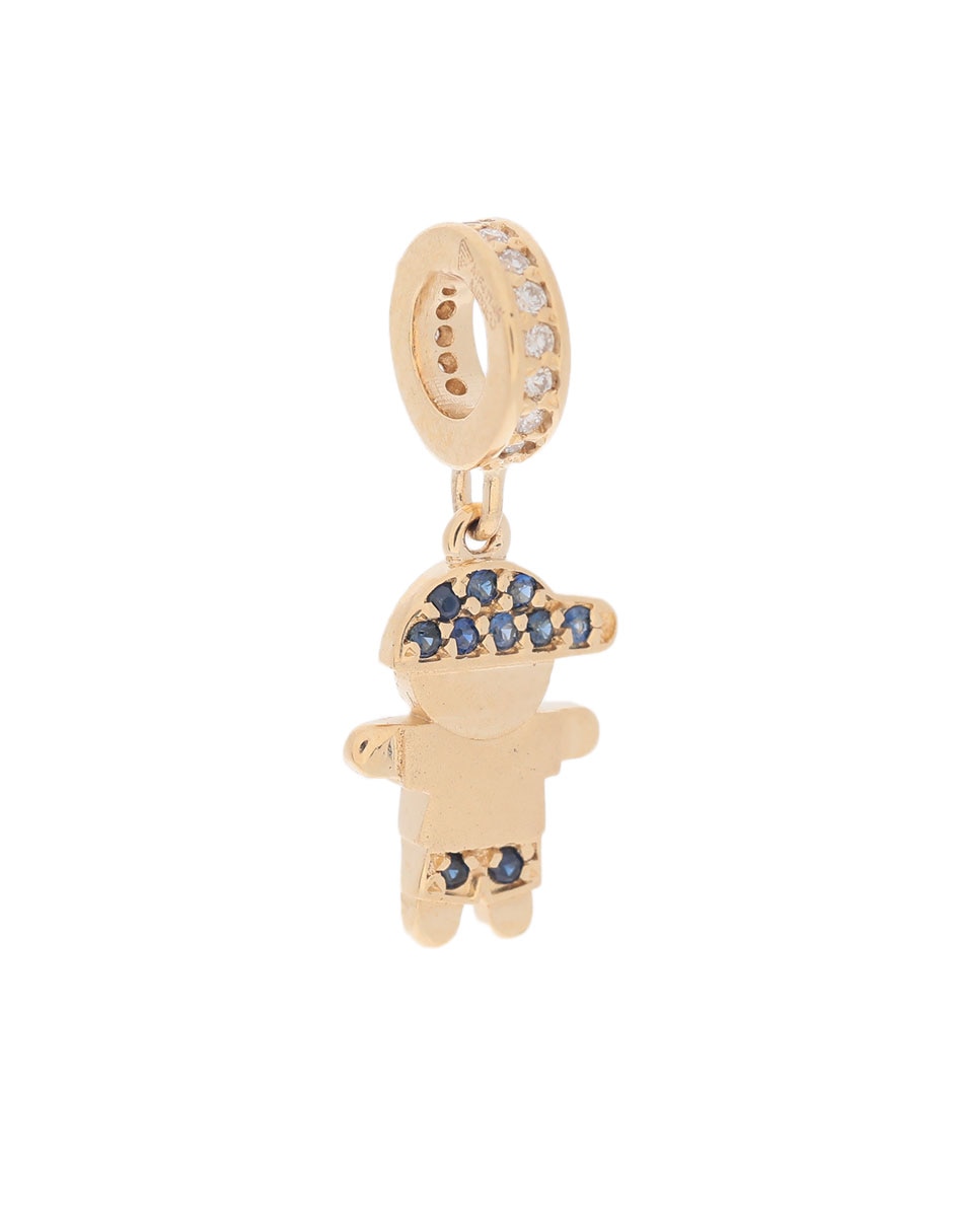 Charm de niño de oro 14 K 2