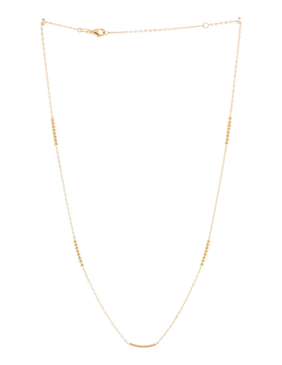 Collar de oro amarillo 14 K 2