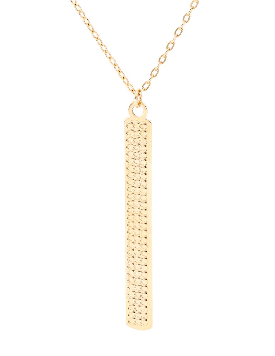 Collar con dije de oro 14 K