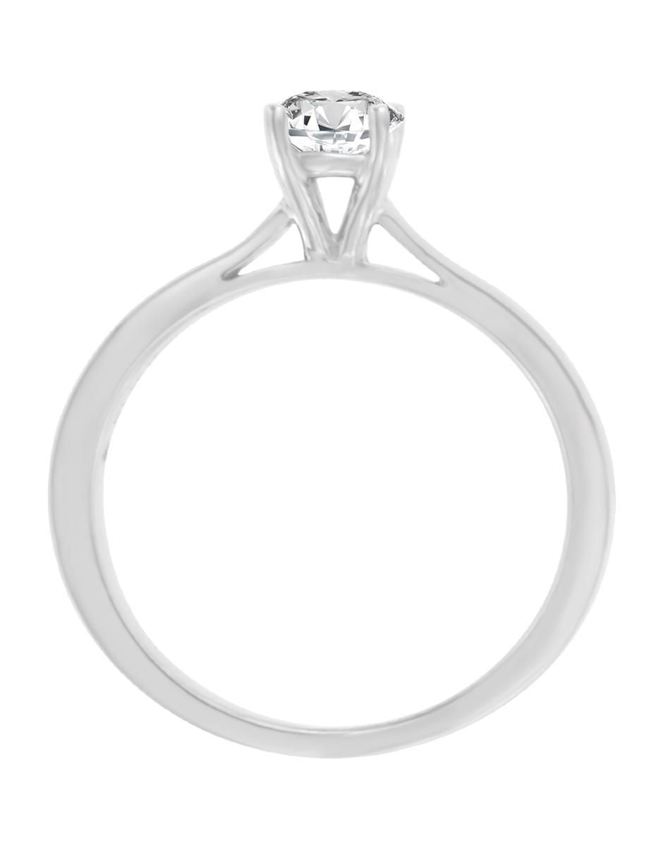 Solitario de oro 14 k Carla diamante 2